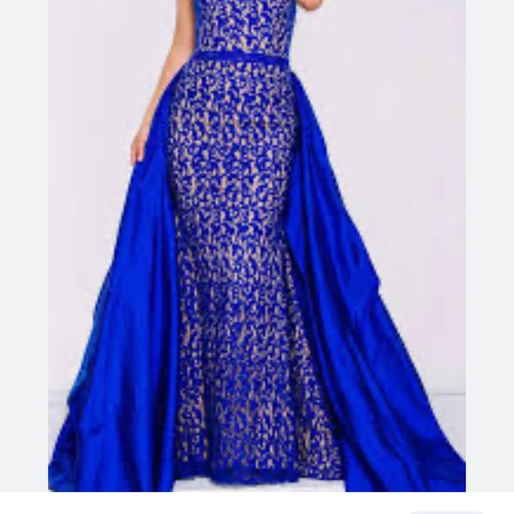 Jovani 35052 custom prom dress formal size 2 - Picture 5 of 5